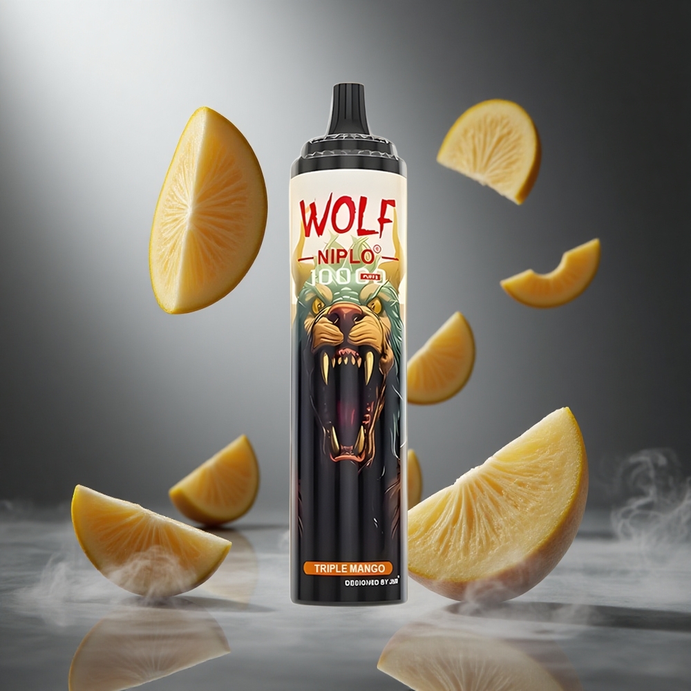 Potrójne Mango JNR Wolf Niplo 10000 Puffs Poland wholesale Mesh Coil 1.0 Ohm