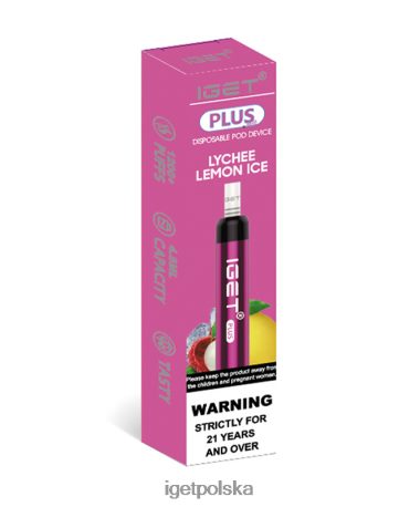 Iget Vape - iget plus 6TP2RX34 lód z liczi i cytryny