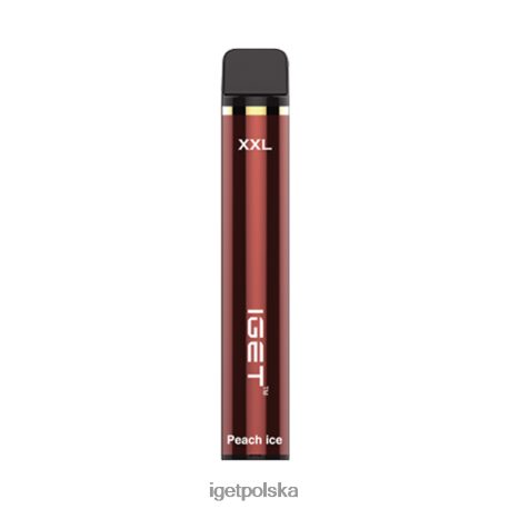 Iget Vape Flavours - iget xxl 1800 zaciągnięć 6TP2RX360 lód brzoskwiniowy