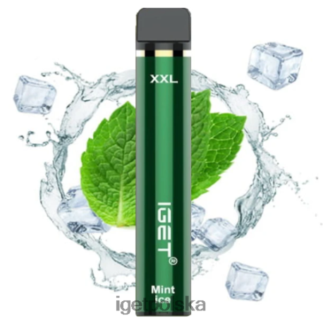 Iget Vape Flavours - iget xxl - 1800 zaciągnięć 6TP2RX442 lód miętowy