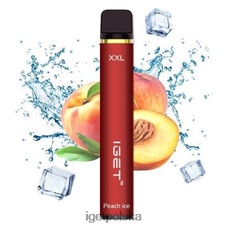 Iget Bar Store - iget xxl - 1800 zaciągnięć 6TP2RX457 lód brzoskwiniowy