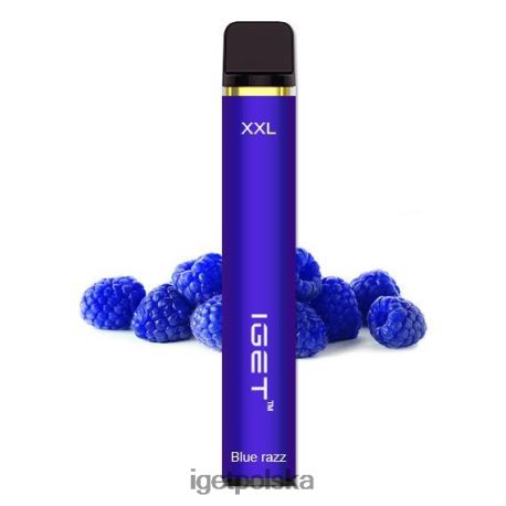 Iget Online - iget xxl - 1800 zaciągnięć 6TP2RX459 niebieski razz