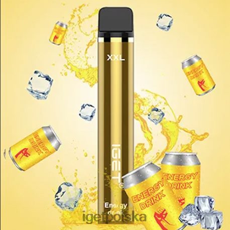 Iget Vape - iget xxl - 1800 zaciągnięć 6TP2RX513 napój energetyczny