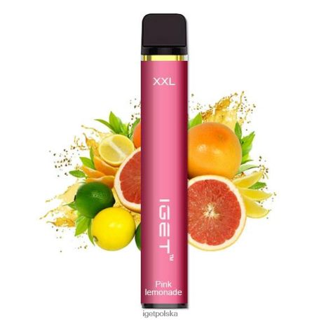 Iget Vape Flavours - iget xxl - 1800 zaciągnięć 6TP2RX527 różowa lemoniada