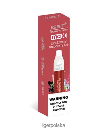 Iget Online Order - iget max 6TP2RX78 lód jeżynowo-malinowy