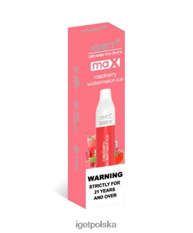 Iget Bar - iget max 6TP2RX90 lód arbuzowy malinowy