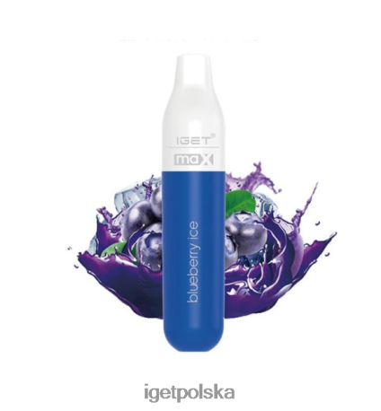 Iget Vape - iget max - 2300 zaciągnięć 6TP2RX526 lód jagodowy