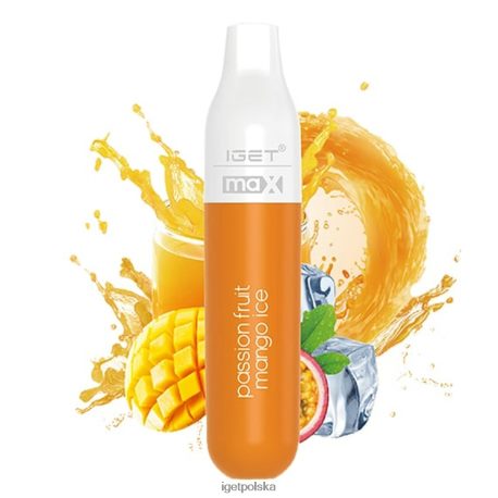 Iget Store - iget max - 2300 zaciągnięć 6TP2RX620 lód z mango z marakui