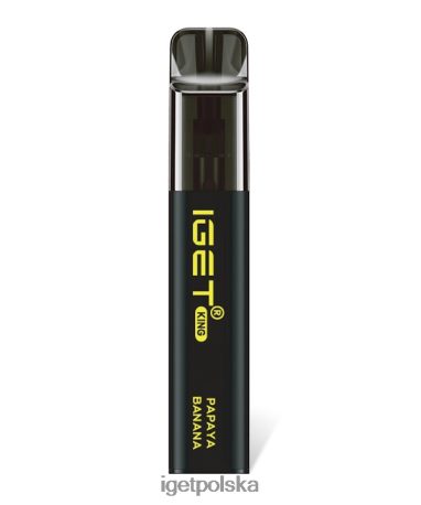 Iget Vape - idź królem 6TP2RX109 banan, papaja