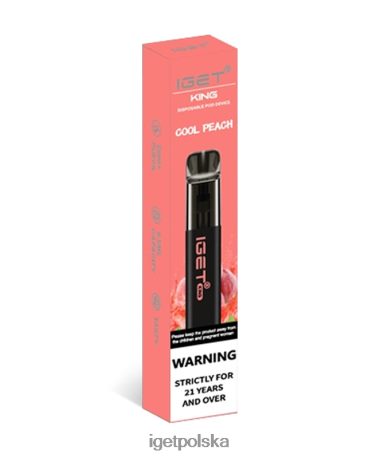 Iget Vape - idź królem 6TP2RX99 fajna brzoskwinia