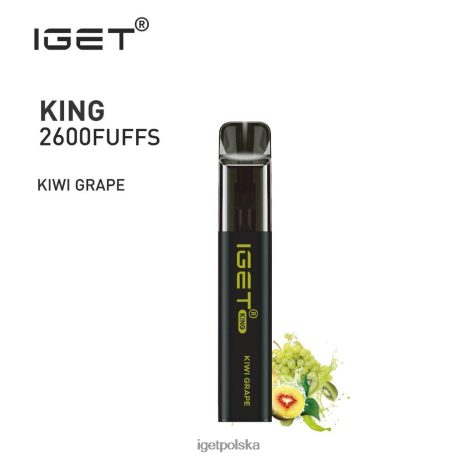 Iget Store - iget king - 2600 zaciągnięć 6TP2RX444 winogrono kiwi