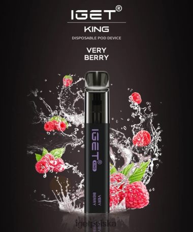 Iget Vape - iget king - 2600 zaciągnięć 6TP2RX491 bardzo jagodowy