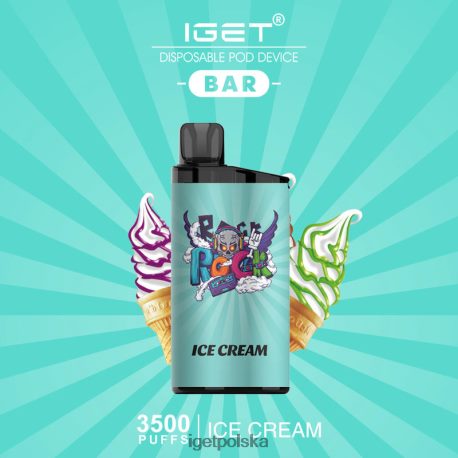 Iget Eshop - batonik iget - 3500 zaciągnięć 6TP2RX454 lody