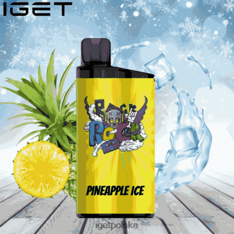 Iget Eshop - batonik iget - 3500 zaciągnięć 6TP2RX523 lód ananasowy