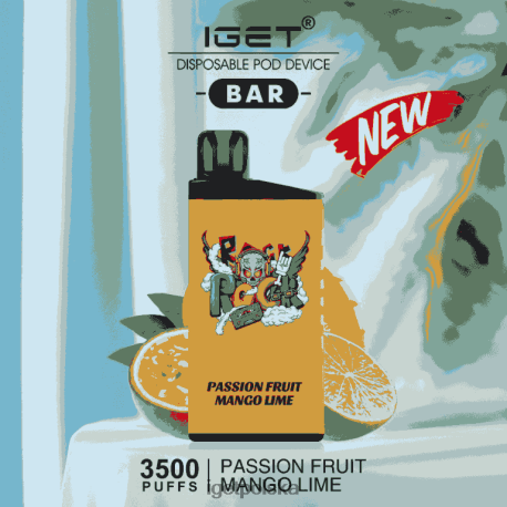 Iget Online Order - batonik iget - 3500 zaciągnięć 6TP2RX616 marakuja, mango, limonka