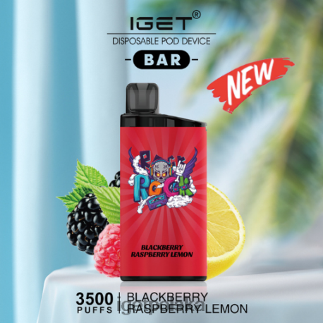 Iget Vape Flavours - batonik iget - 3500 zaciągnięć 6TP2RX643 jeżyna malina cytryna