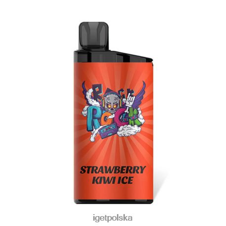 Iget Store - iget bar 3500 zaciągnięć 6TP2RX303 lód truskawkowy i kiwi