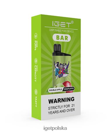 Iget Warszawa - pasek iget 6TP2RX157 podwójne jabłko