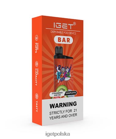 Iget Online Order - pasek iget 6TP2RX173 lód truskawkowy i kiwi