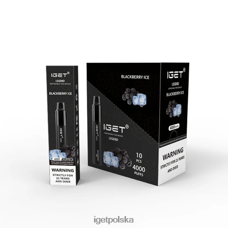 Iget Vape - iget legenda 4000 zaciągnięć 6TP2RX324 lód jeżynowy
