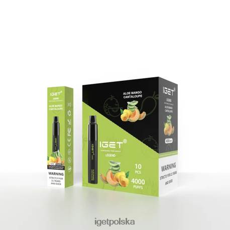 Iget Vape Flavours - iget legenda 4000 zaciągnięć 6TP2RX346 kantalupa aloesowo-mango