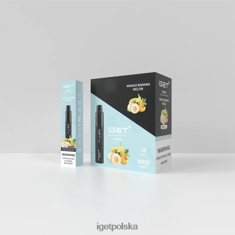 Iget Eshop - iget legenda 4000 zaciągnięć 6TP2RX350 melon mango-banan