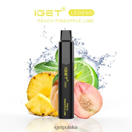 Iget Store - legenda iget - 4000 zaciągnięć 6TP2RX617 brzoskwinia, ananas, limonka