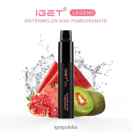 Iget Bar Store - legenda iget - 4000 zaciągnięć 6TP2RX658 arbuz kiwi granat