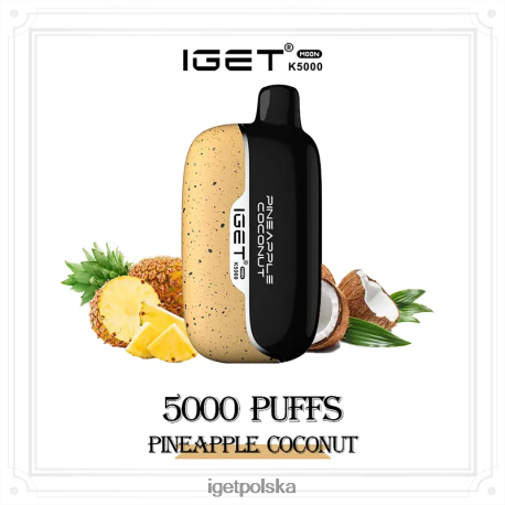 Iget Online - iget moon 5000 zaciągnięć 6TP2RX226 ananas, kokos