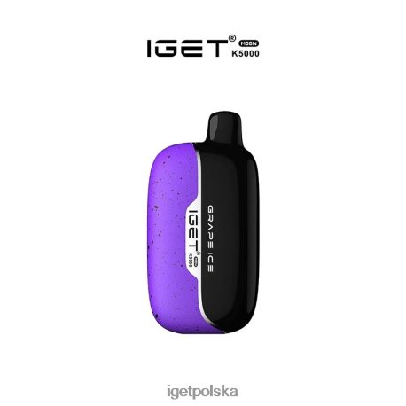Iget Vape Flavours - iget moon - 5000 zaciągnięć 6TP2RX435 lód winogronowy