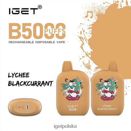 Iget Eshop - iget b5000 6TP2RX309 czarna porzeczka liczi