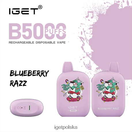 Iget Online - iget b5000 6TP2RX310 razz jagodowy