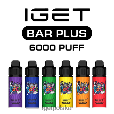 Iget Store - iget bar plus 6000 hurtowo 6TP2RX430