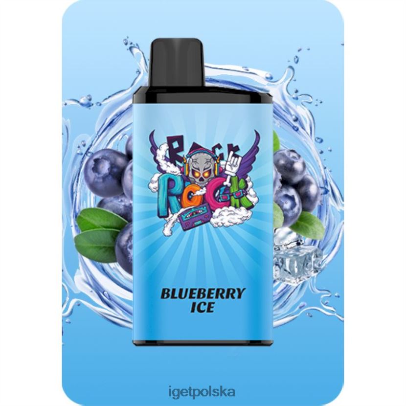 Iget Vape 4XJVJF1 - IGET Bar zawodowiec lód jagodowy