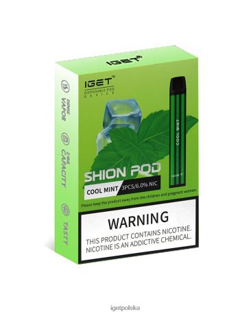 Iget Vape - 3 x iget shion 6TP2RX11 orzeźwiająca mięta