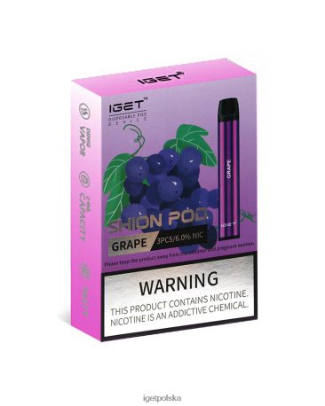 Iget Store - 3 x iget shion 6TP2RX15 winogrono