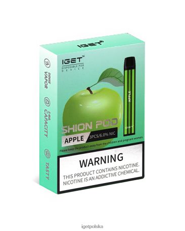 Iget Vape - 3 x iget shion 6TP2RX1 jabłko