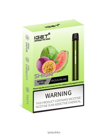 Iget Vape - 3 x iget shion 6TP2RX21 tajemniczy owoc