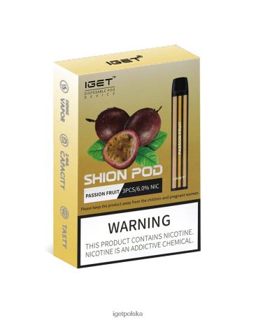 Iget Bar - 3 x iget shion 6TP2RX22 marakuja