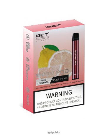Iget Store - 3 x iget shion 6TP2RX25 różowa lemoniada