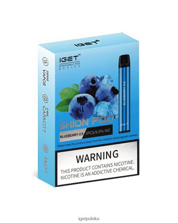Iget Warszawa - 3 x iget shion 6TP2RX4 lód jagodowy